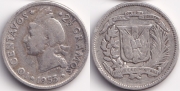 Доминиканская Республика 10 сентаво 1953