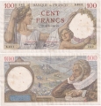 Франция 100 Франков 1939