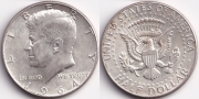 США 50 центов 1964 Кеннеди серебро