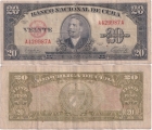 Куба 20 Песо 1949