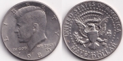 США 50 центов 1985 D