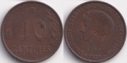 Люксембург 10 сантимов 1930