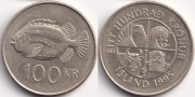 Исландия 100 Крон 1995