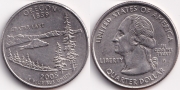 США 25 центов 2005 D Орегон