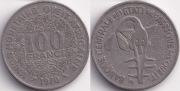 Западная Африка 100 Франков 1970