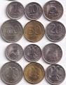 Набор монет России 1991-1993 6 монет (старая цена 250р)