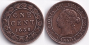 Канада 1 цент 1886