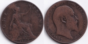 Великобритания 1 пенни 1902