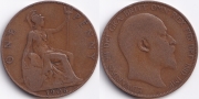 Великобритания 1 пенни 1906