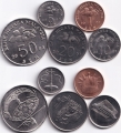 Набор - Малайзия 5 монет