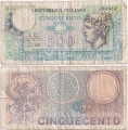 Италия 500 Лир 1979