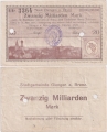 Германия 20000000000 Марок 1923