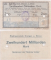 Германия 200000000000 Марок 1923