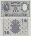 Швеция 10 Крон 1955