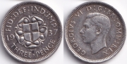 Великобритания 3 пенса 1937
