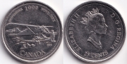 Канада 25 центов 1999 Ноябрь