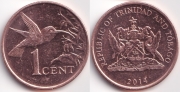 Тринидад и Тобаго 1 цент 2014
