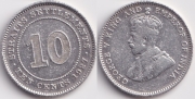 Стрейтс Сетлментс 10 центов 1927