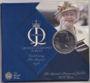 Великобритания 5 Фунтов 2012 60 лет правления Елизавета II