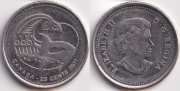 Канада 25 центов 2011 Косатка