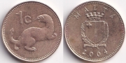 Мальта 1 цент 2004