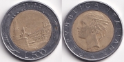 Италия 500 Лир 1982