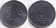 Индия 2 Рупии 2009