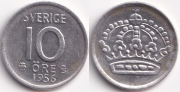 Швеция 10 Эре 1956