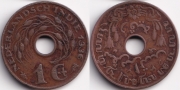 Нидерландская Индия 1 цент 1936
