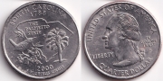 США 25 центов 2000 P Южная Каролина