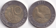 Финляндия 10 Марок 1993