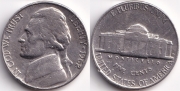 США 5 центов 1962 D