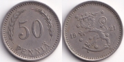 Финляндия 50 пенни 1921