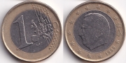Бельгия 1 Евро 1999