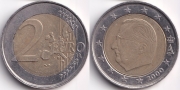 Бельгия 2 Евро 2000