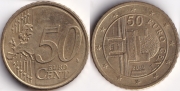 Австрия 50 евроцентов 2010