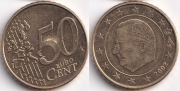 Бельгия 50 евроцентов 2002