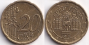 Австрия 20 евроцентов 2004