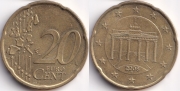 Германия 20 евроцентов 2006 F