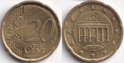 Германия 20 евроцентов 2007 A