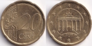 Германия 20 евроцентов 2008 A