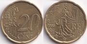 Франция 20 евроцентов 2000
