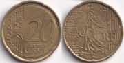 Франция 20 евроцентов 2007