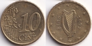 Ирландия 10 евроцентов 2002