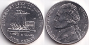 США 5 центов 2004 P 200 лет экспедиции Льюиса и Кларка