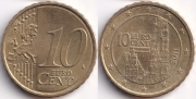 Австрия 10 евроцентов 2011