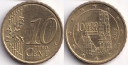 Австрия 10 евроцентов 2010
