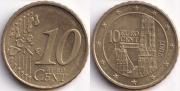 Австрия 10 евроцентов 2007