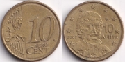 Греция 10 евроцентов 2007