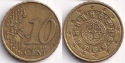 Португалия 10 евроцентов 2006